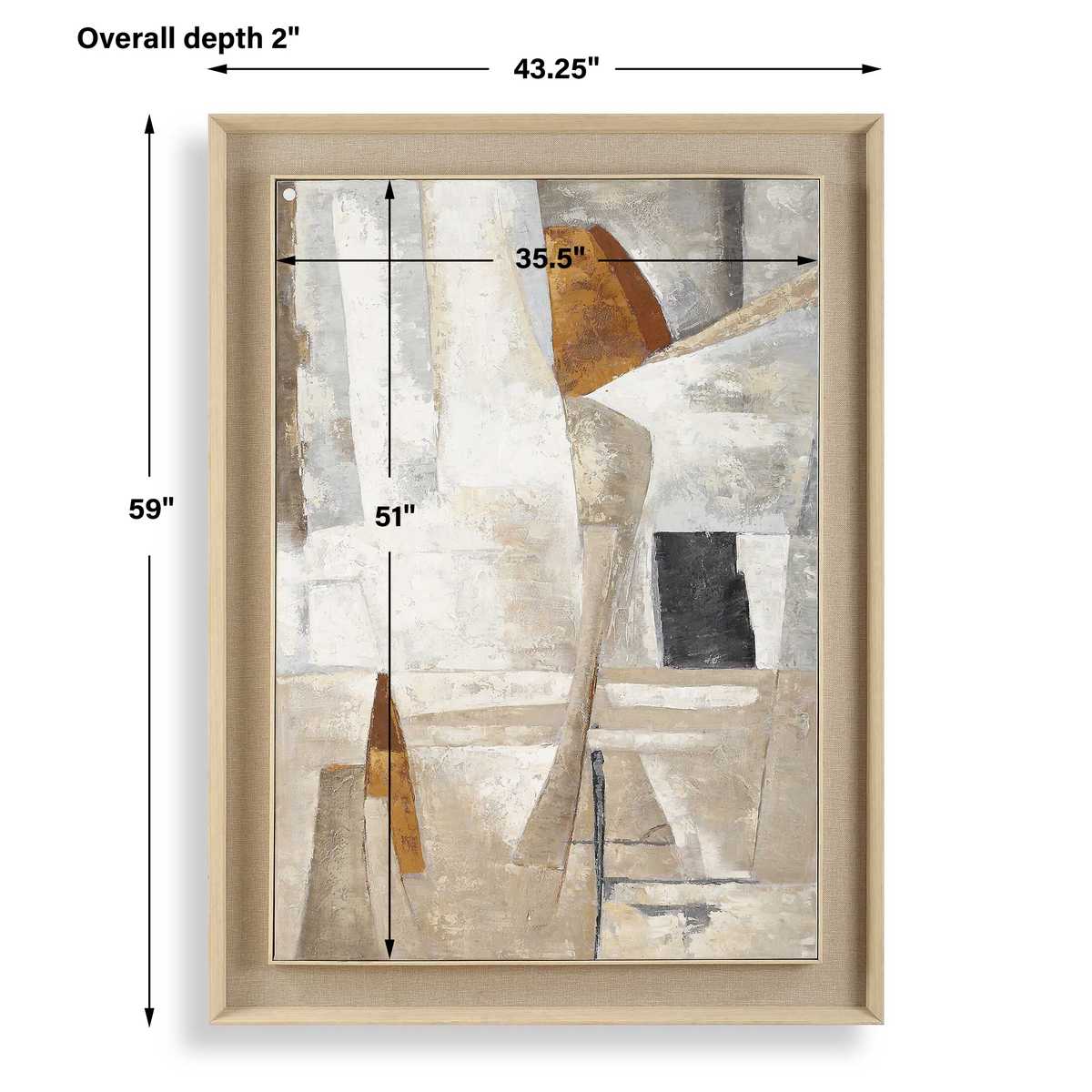 Hide & Seek Hand Painted Canvas - Uttermost
