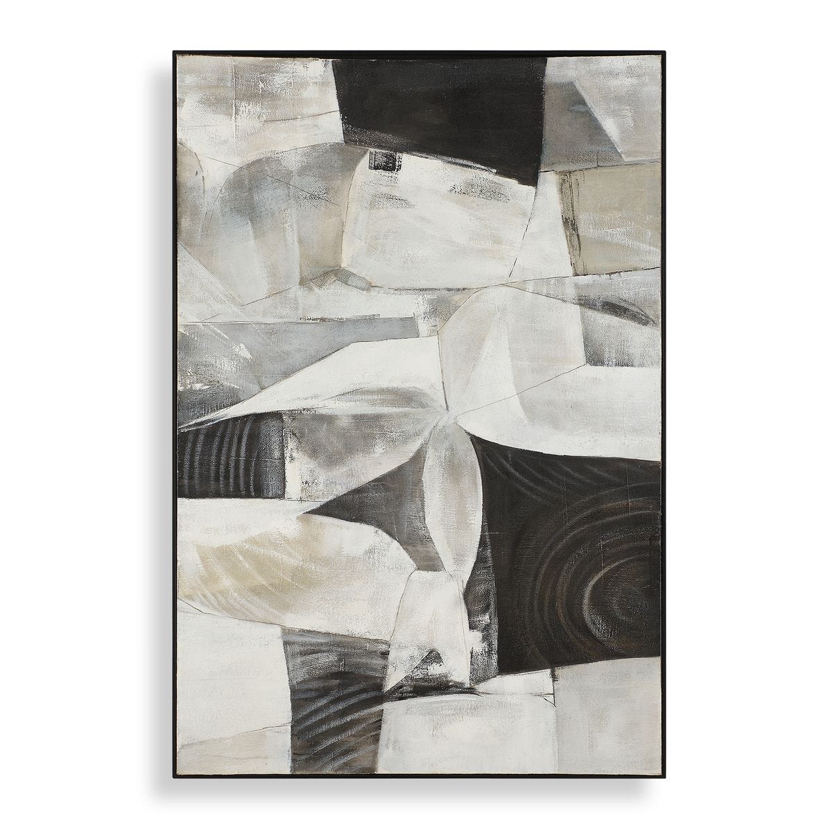 Folding Time Framed Canvas - Uttermost