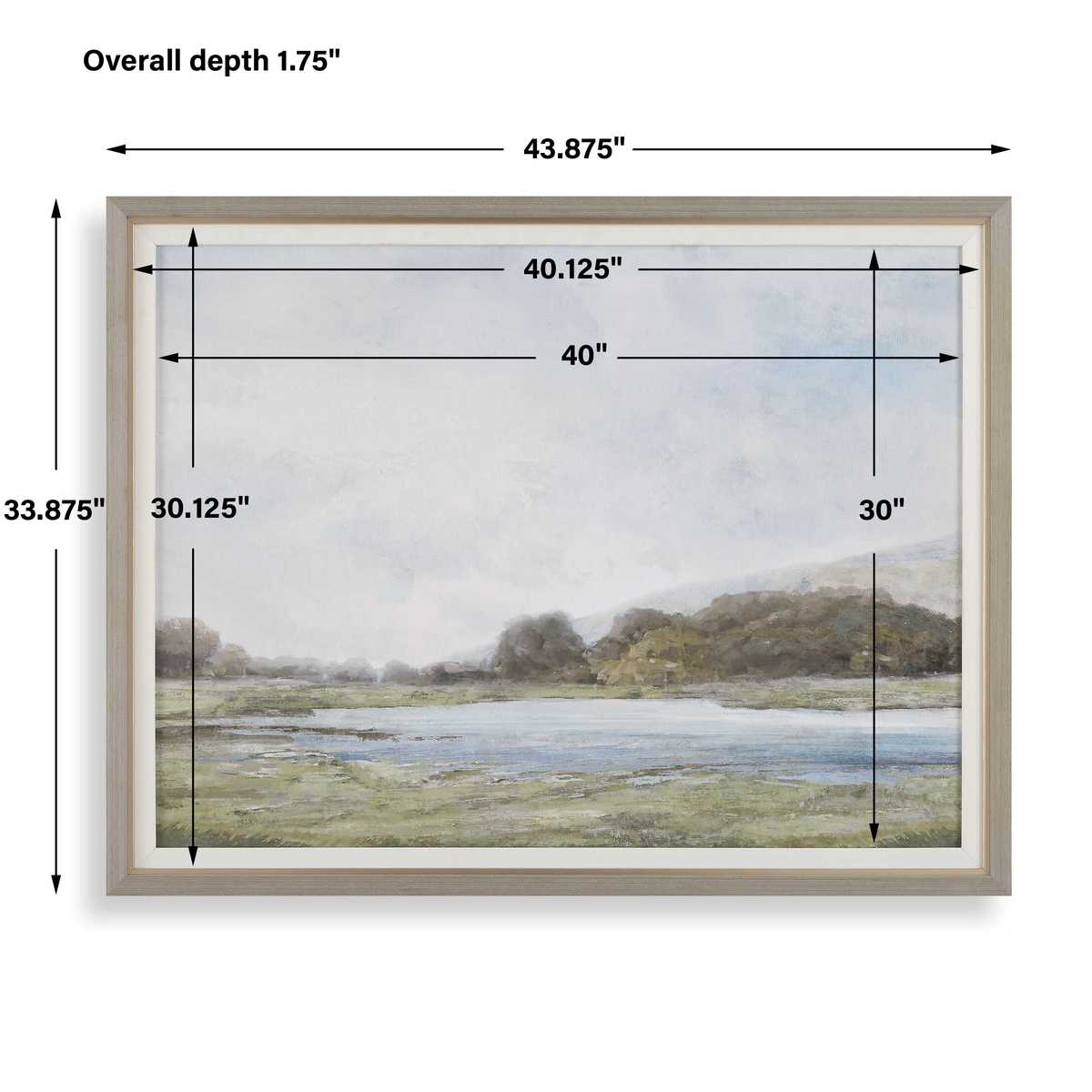 Restful Vista- Awe Framed Print view 7