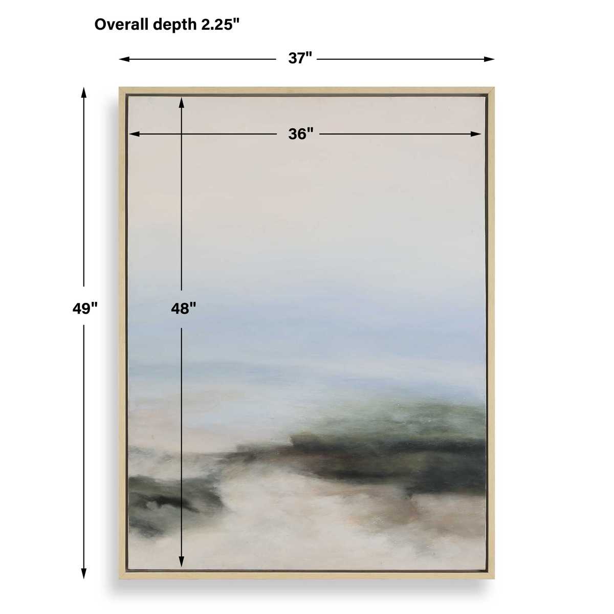Crossing Paths Hand Painted Canvas - Uttermost