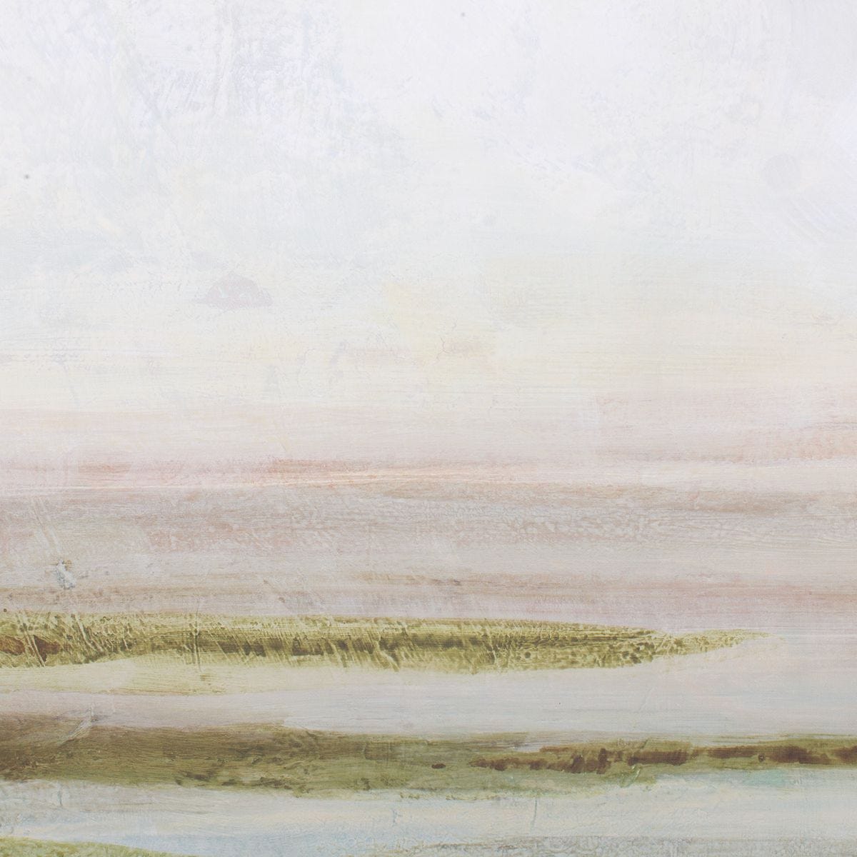 Hazy Lake Framed Canvas - Uttermost