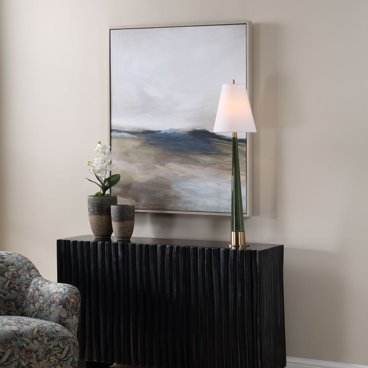 Prairie's Edge Hand Painted Canvas view 3