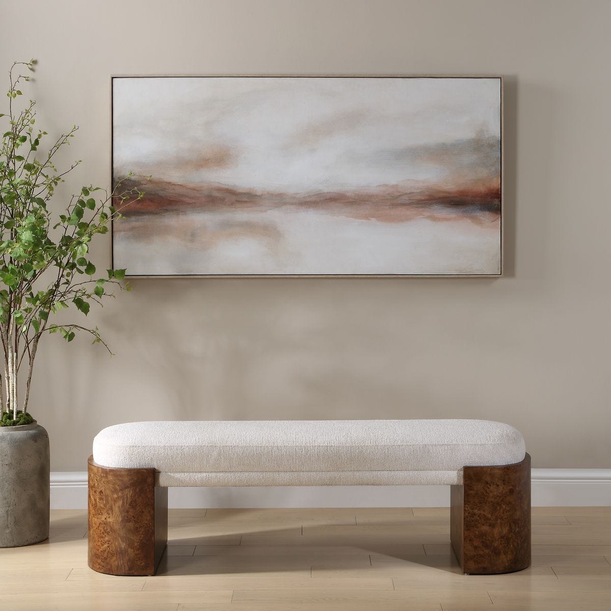 hi-dutch アート　HorizonSky Haze in the Horizon Hand Painted Canvas - Uttermost