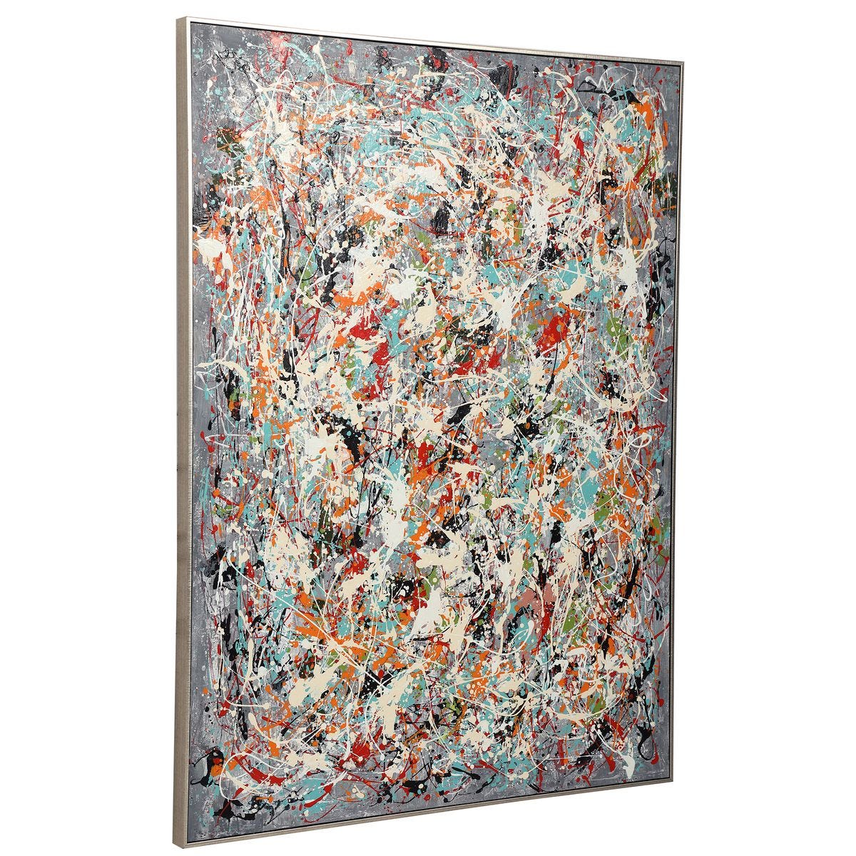 Organized Chaos Hand Painted Canvas - Uttermost