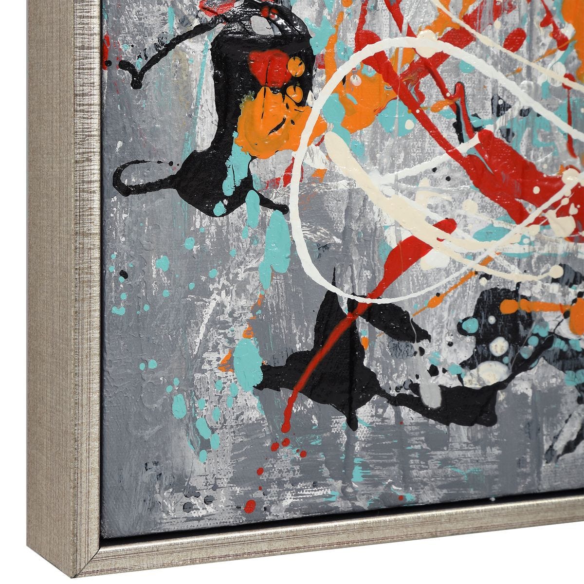 Organized Chaos Hand Painted Canvas - Uttermost