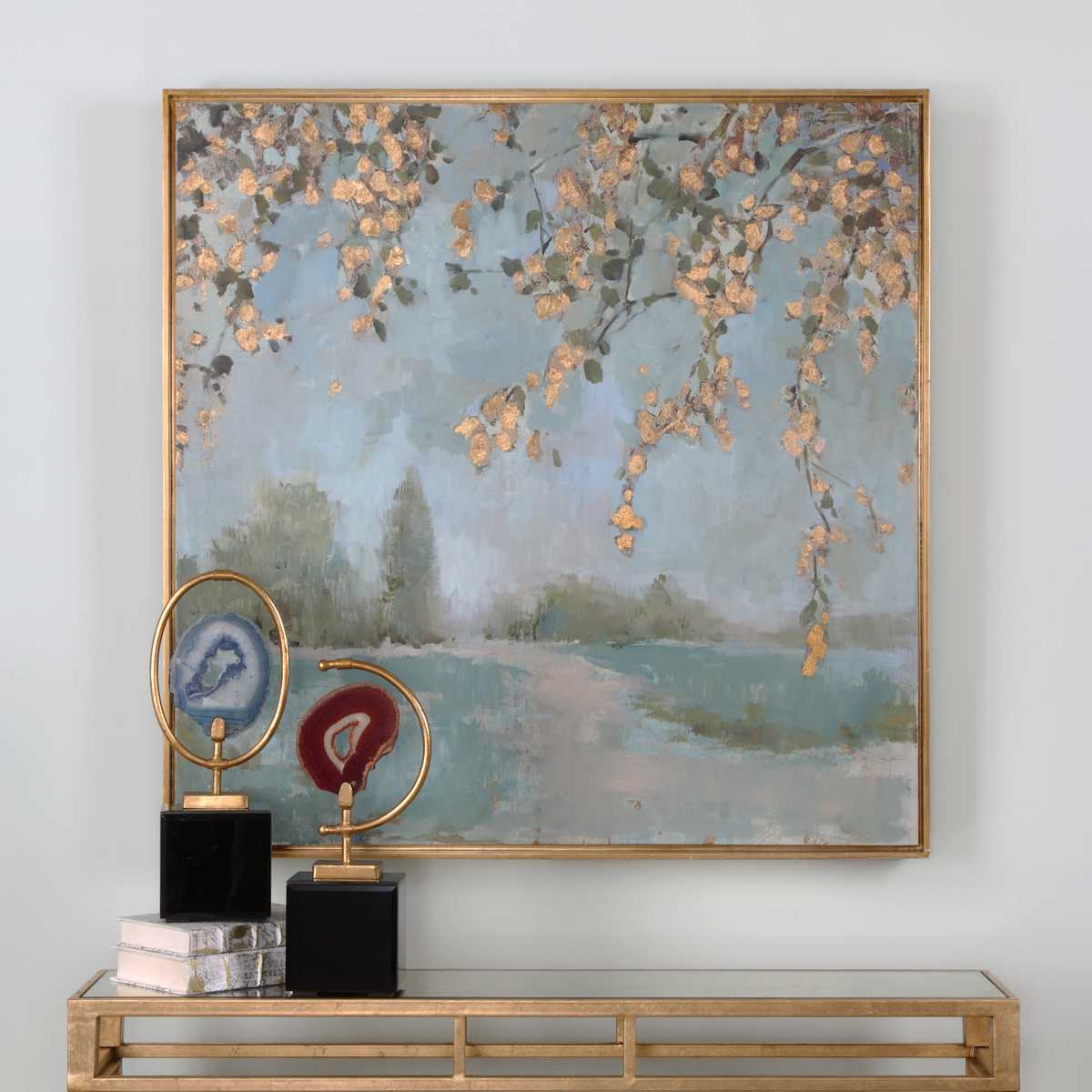 Peaceful Hand Painted Canvas - Uttermost
