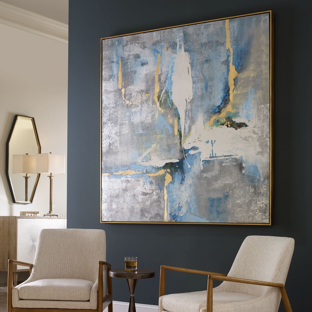 Meditation Hand Painted Canvas - Uttermost