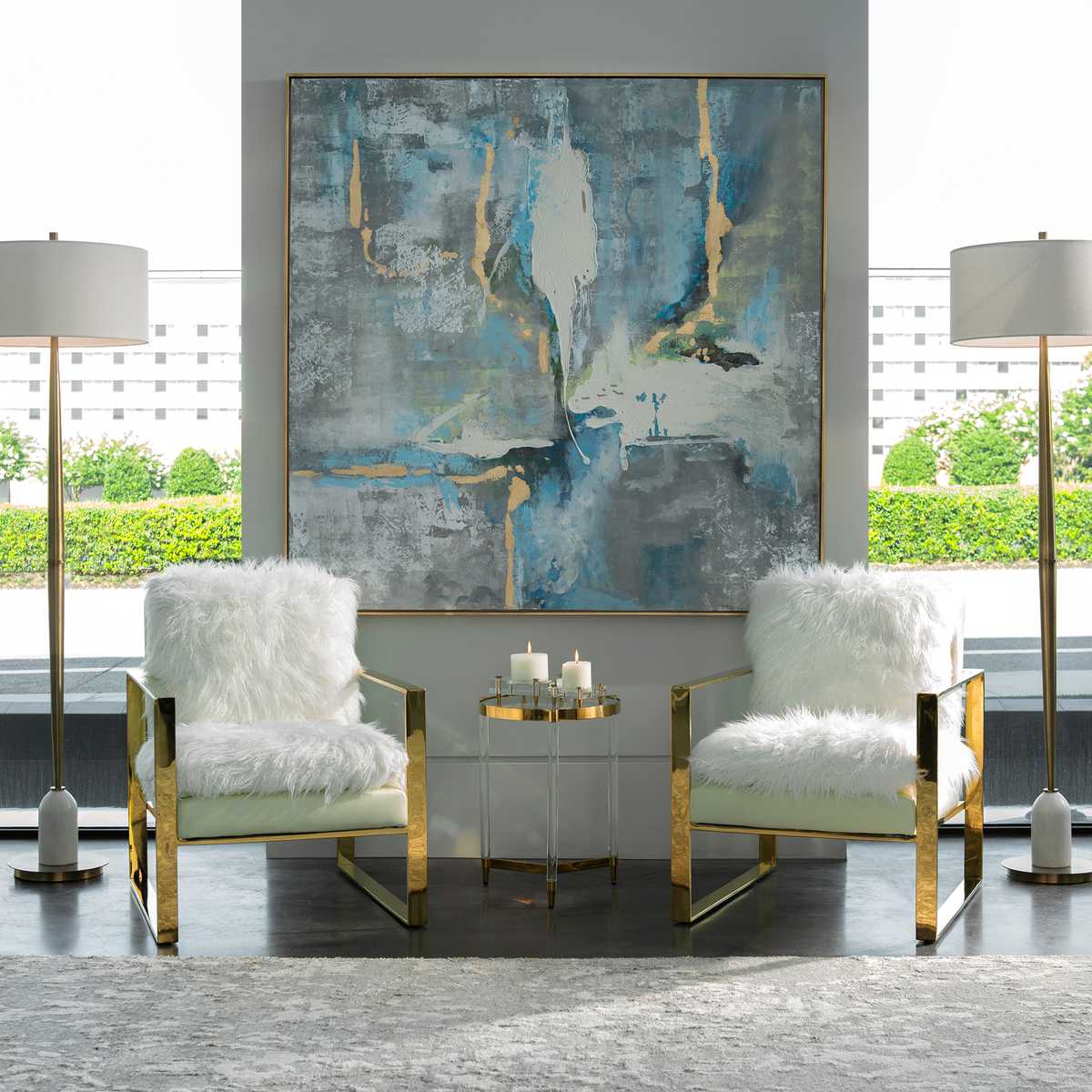Meditation Hand Painted Canvas - Uttermost