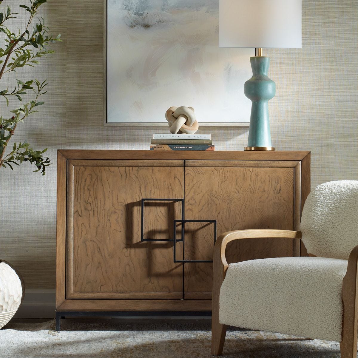 Paltrow 2 Door Cabinet - Uttermost