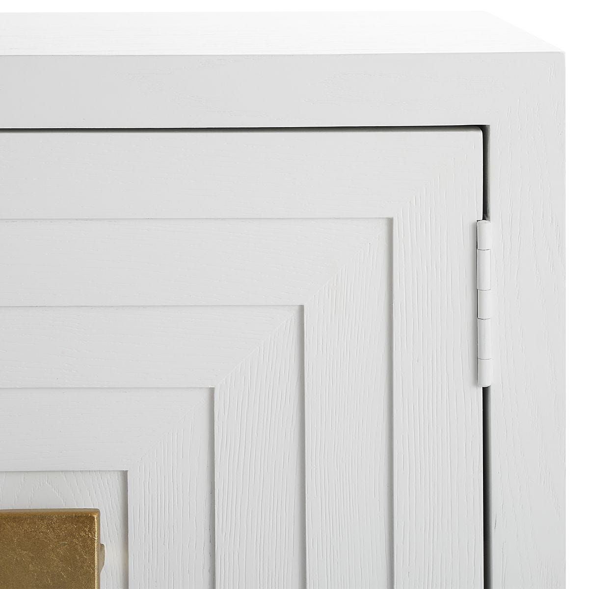 Aiken 2 Door Cabinet, White - Uttermost