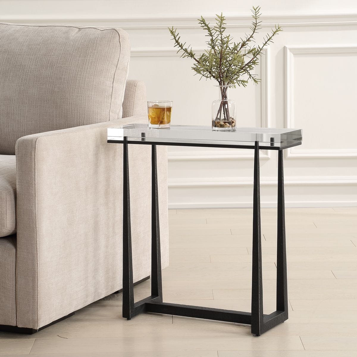 Midas Accent Table, Bronze view 4