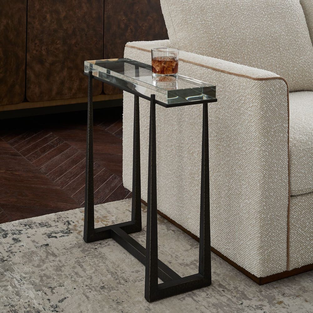 Midas Accent Table, Bronze