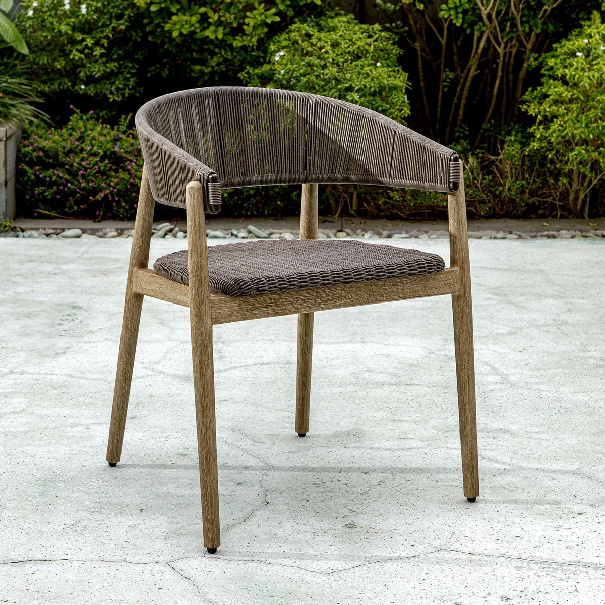 Dermott Outdoor Dining Chair, 2 Per Box, Priced Each - Uttermost
