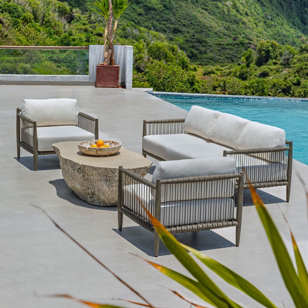 Oakmont Indoor-Outdoor Coffee Table - Uttermost