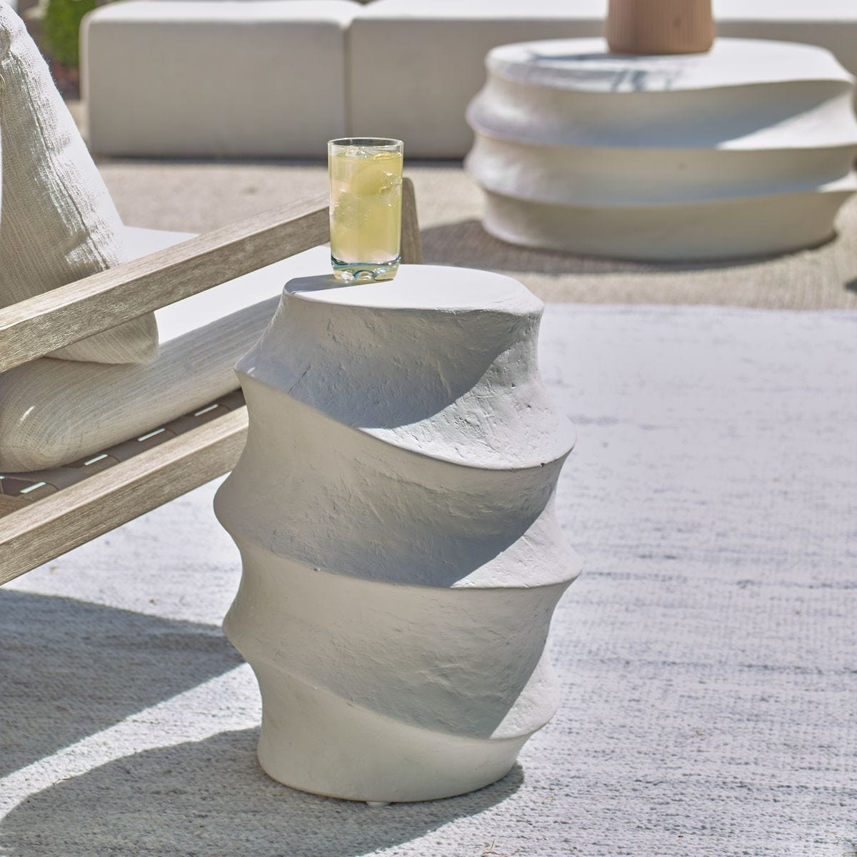 Winded Indoor-Outdoor Accent Table - Uttermost