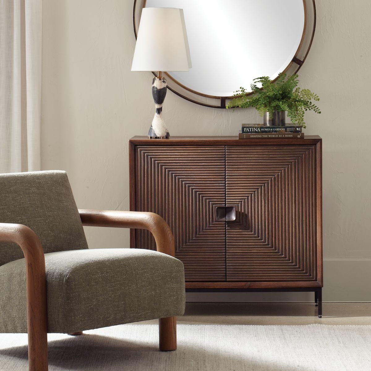 Bottom Line 2 Door Cabinet - Uttermost