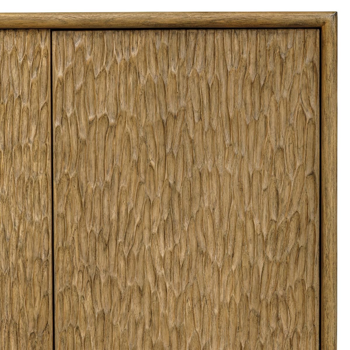 Stevenson 4 Door Cabinet, Natural - Uttermost