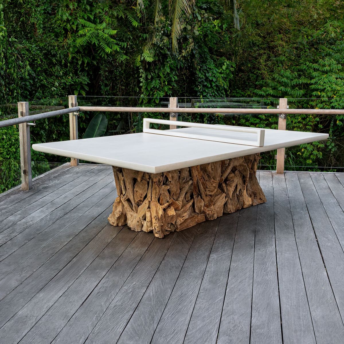 Stonewood Indoor-Outdoor Ping Pong Dining Table, 2 CARTONS view 5