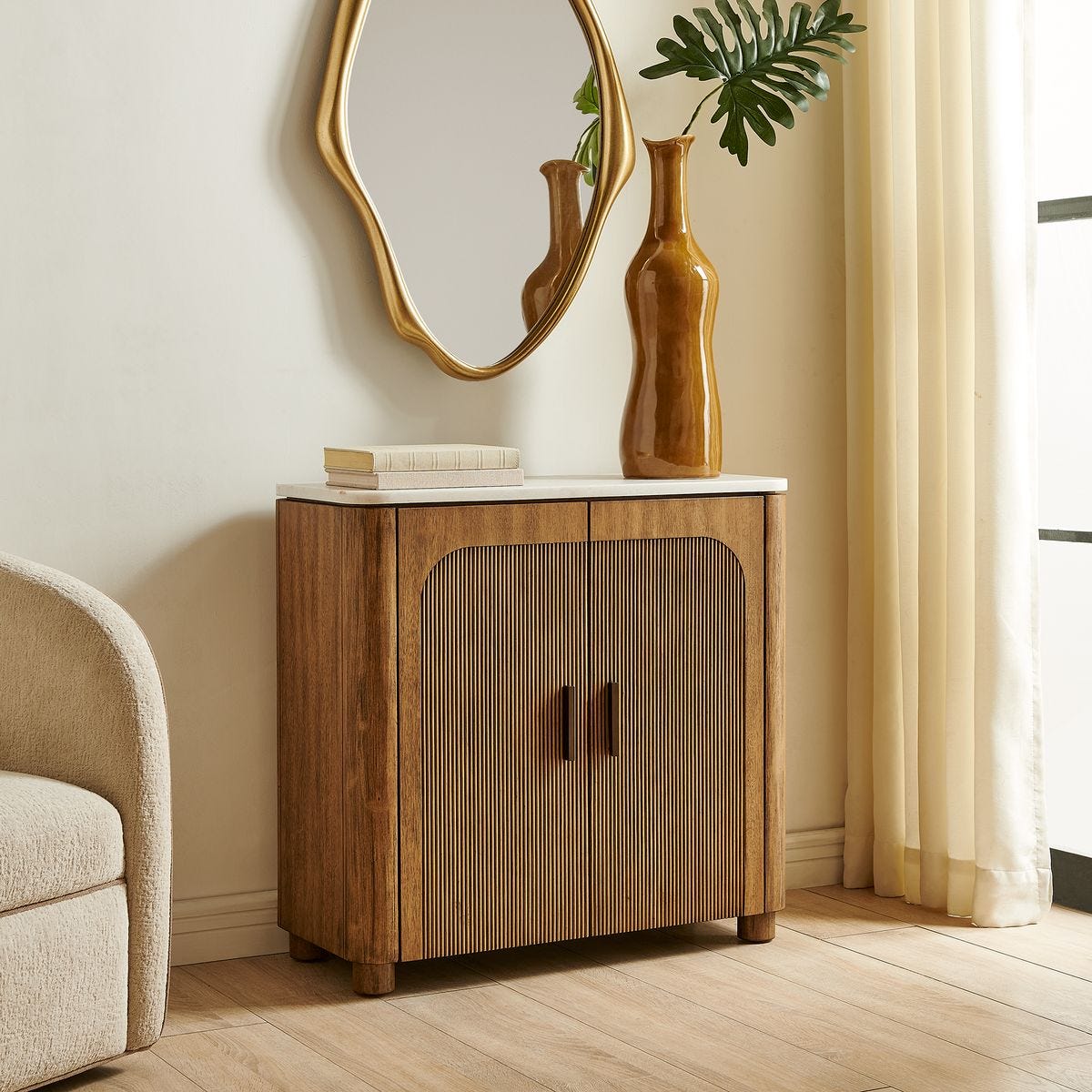 Mebarak 2 Door Cabinet - Uttermost