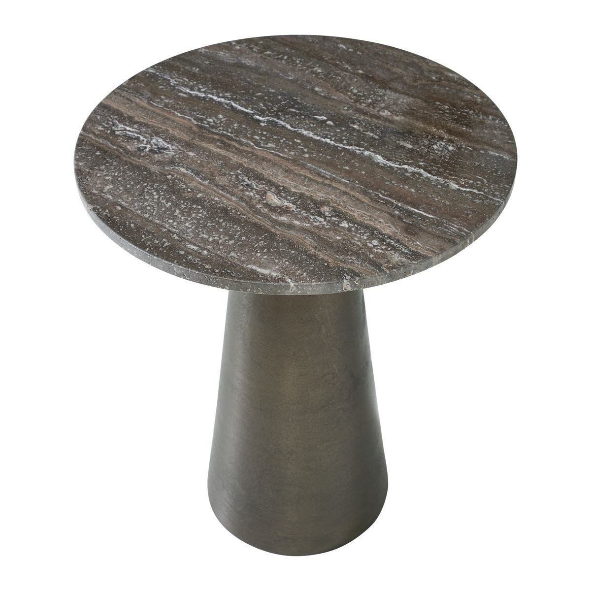 Midsummer Indoor-Outdoor Accent Table, Bronze, 2 CARTONS - Uttermost
