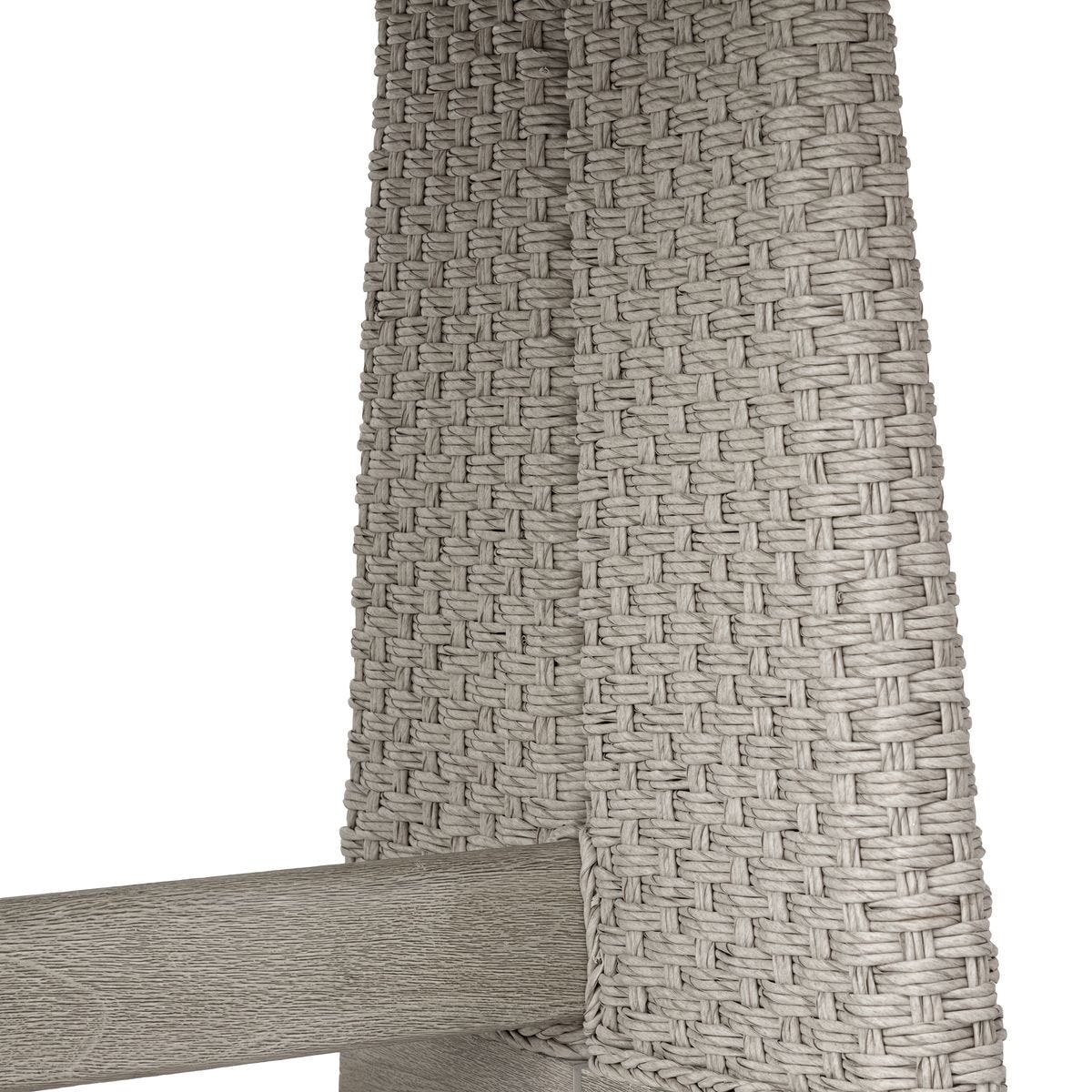 Harbor Herringbone Indoor-Outdoor Dining Table, 2 CARTONS view 8
