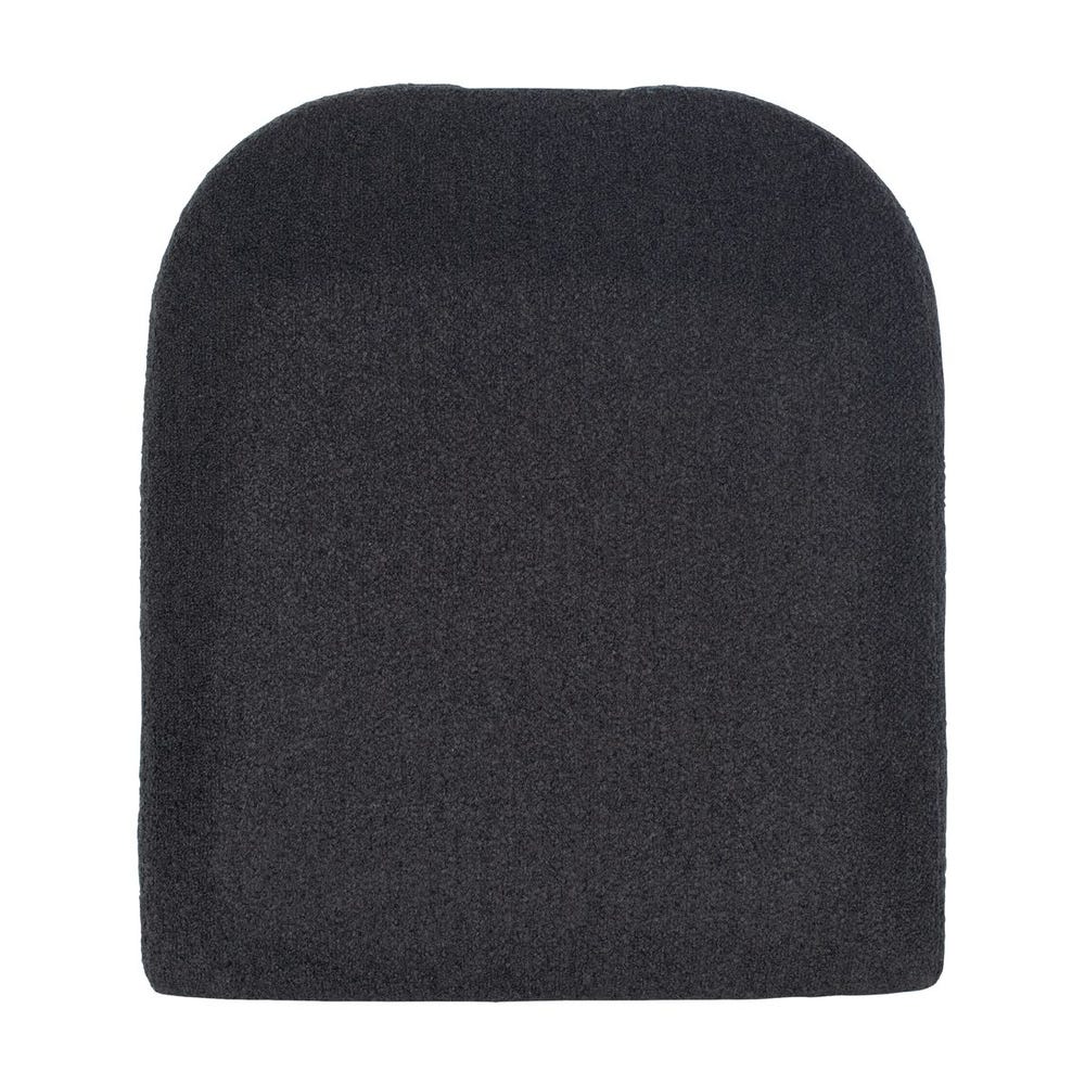 Bolster Back Outdoor Dining Chair, Charcoal view 20