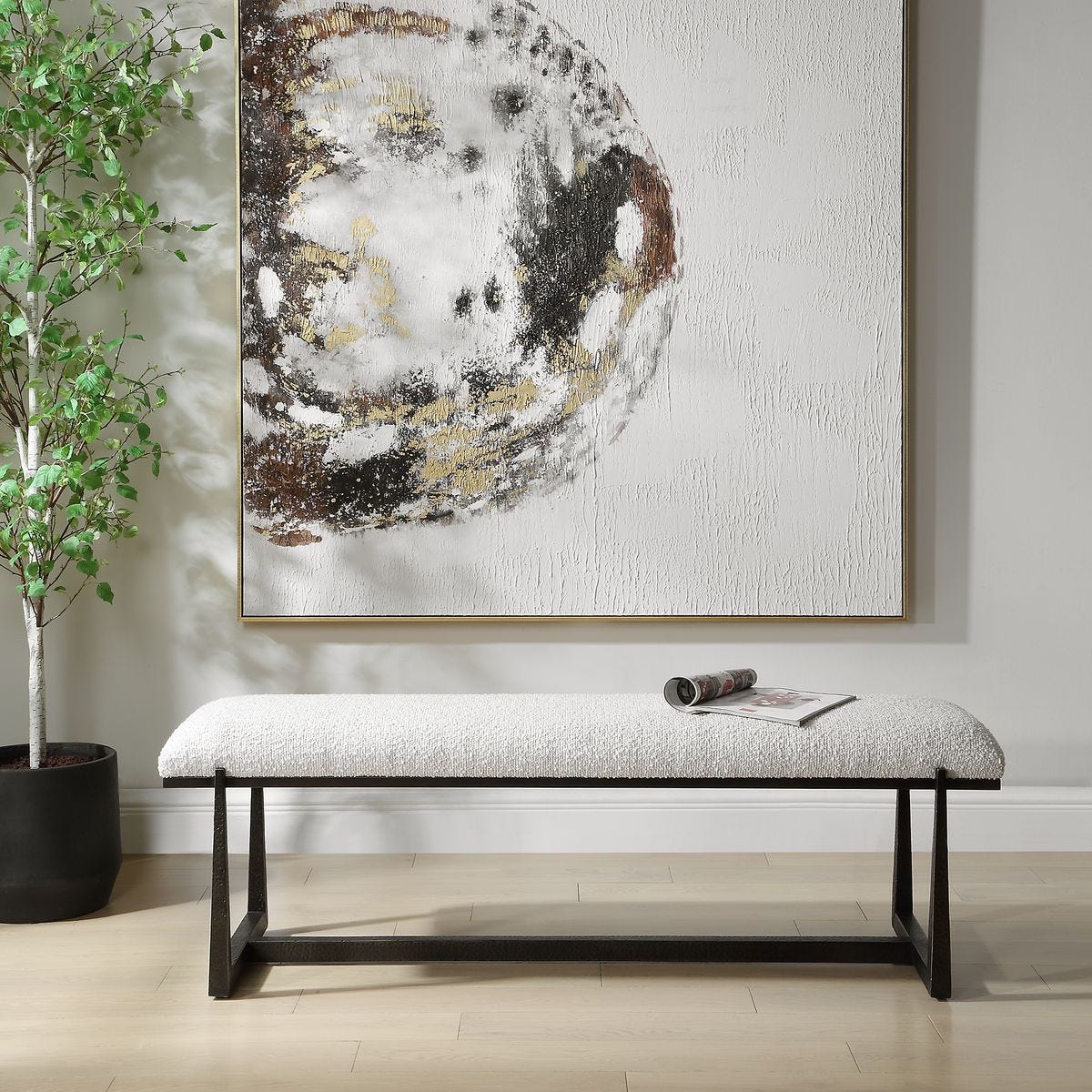 Midas Bench, Bronze