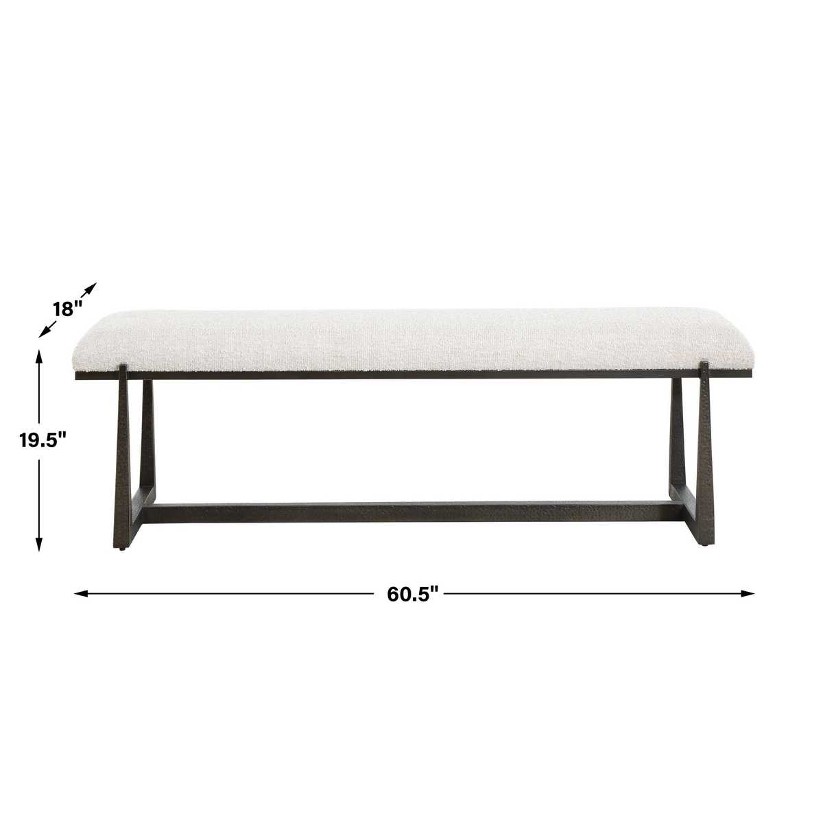 Midas Bench, Bronze view 7