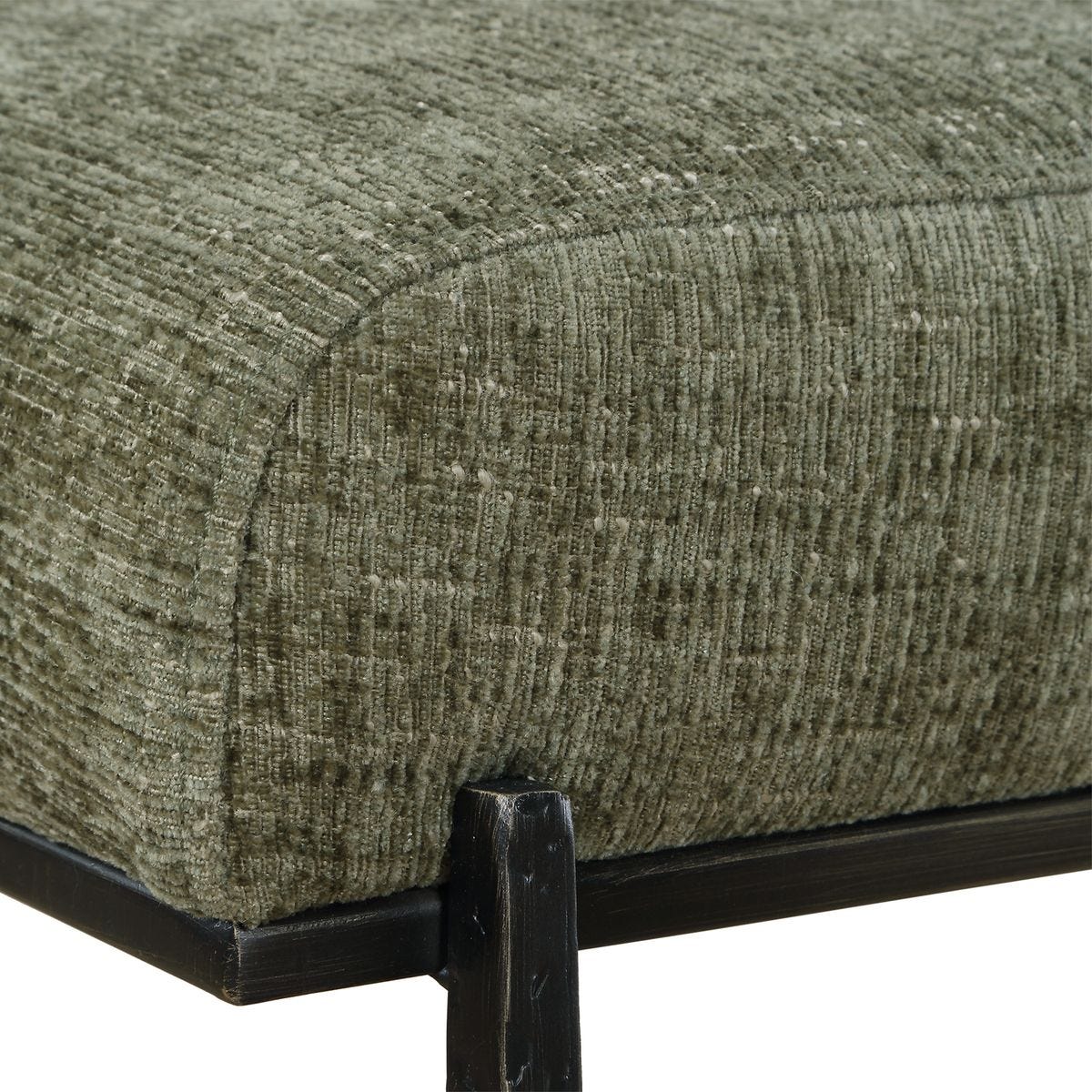 Midas Small Bench, Bronze view 7