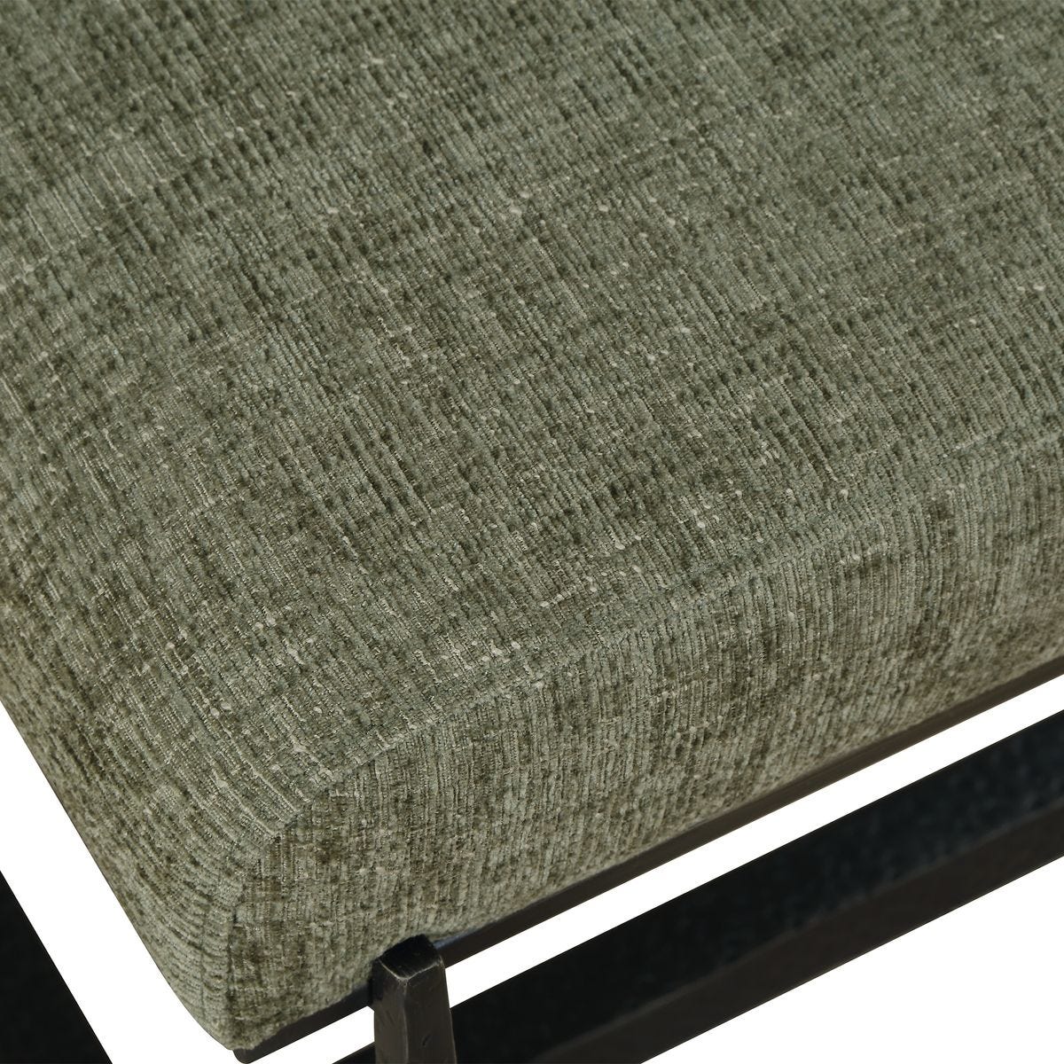 Midas Small Bench, Bronze view 8