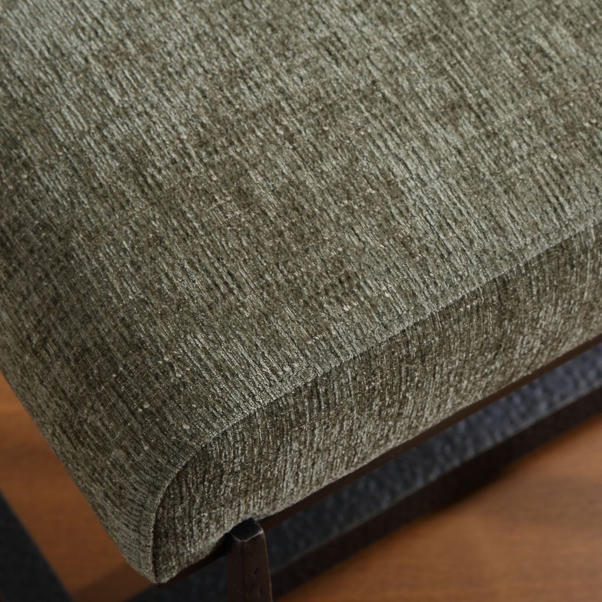 Midas Small Bench, Bronze view 4
