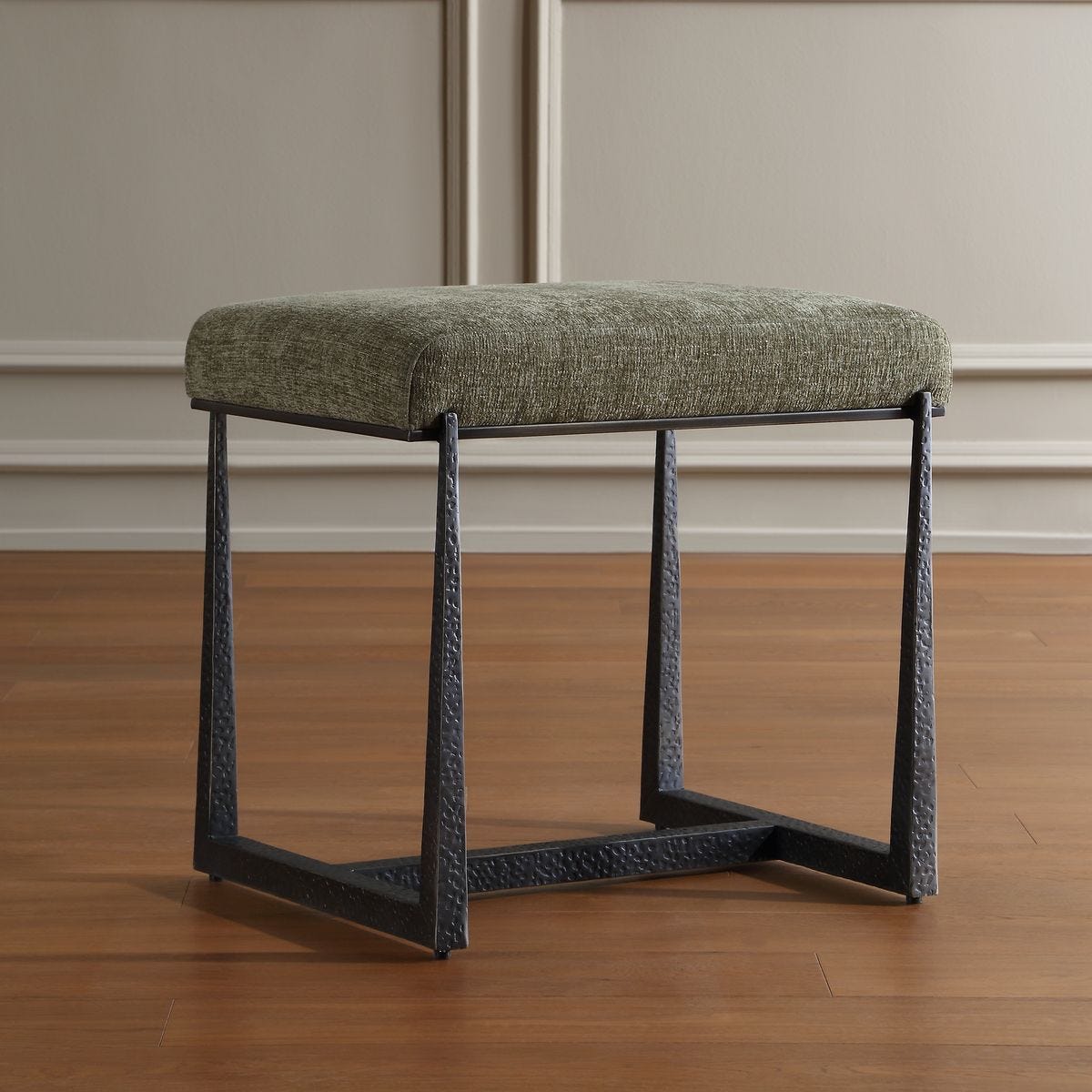 Midas Small Bench, Bronze view 3
