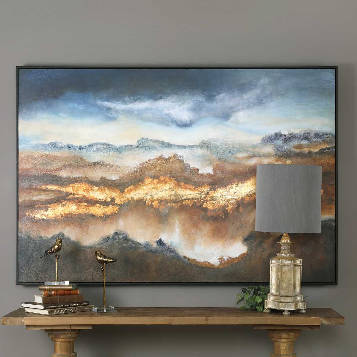 Valley Of Light Hand Painted Canvas - Uttermost