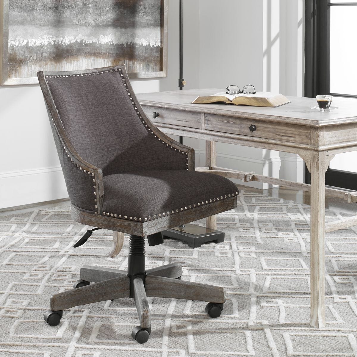 Aidrian Desk Chair - Uttermost