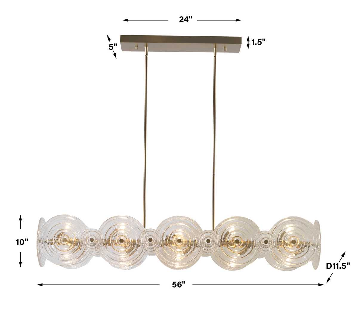 Cirque, 10 Lt Chandelier - Uttermost