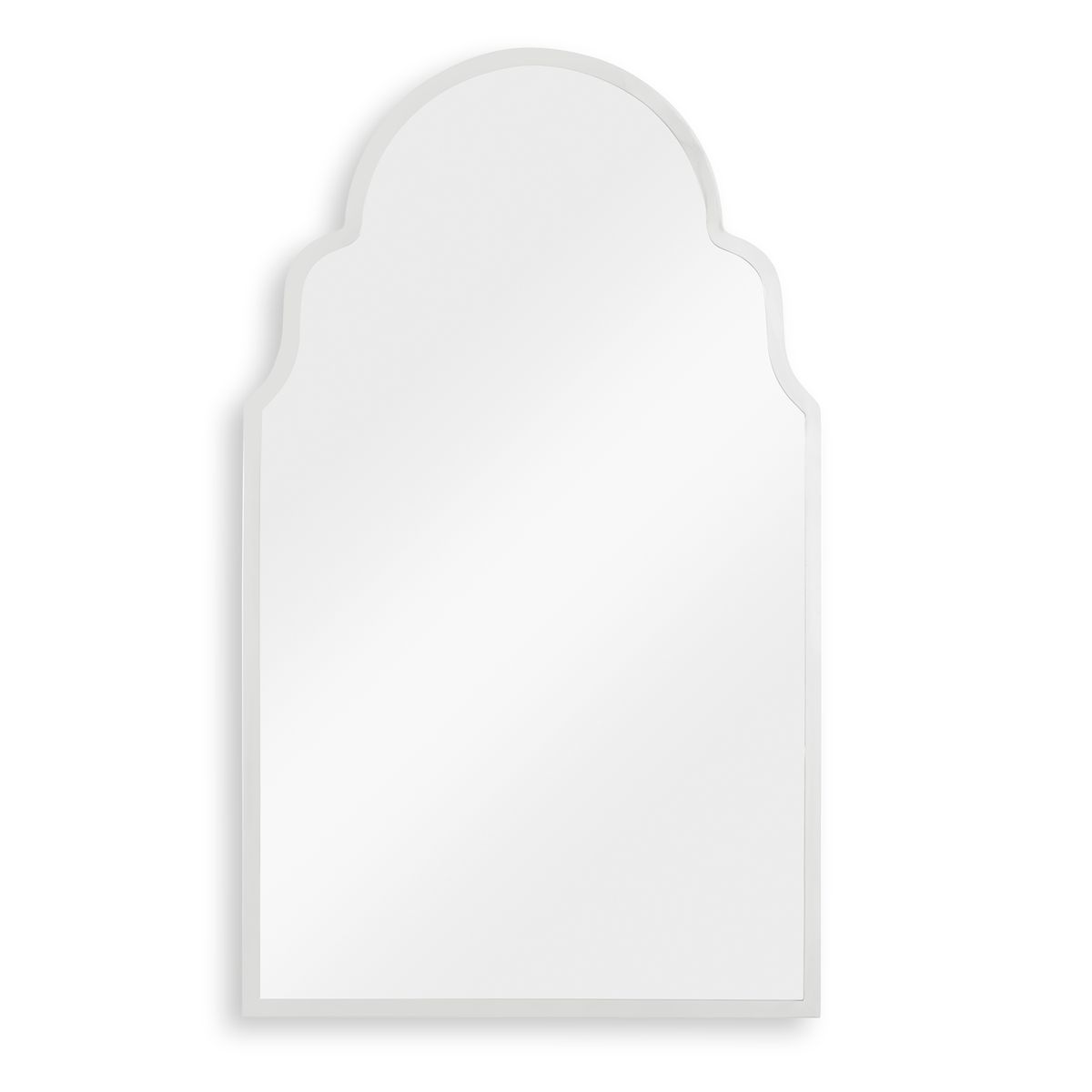 Brayden Arch Mirror, Nickel - Uttermost