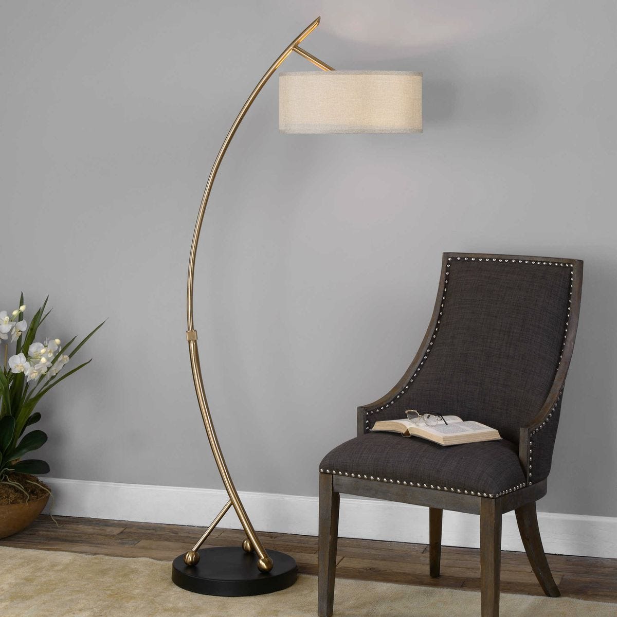 Vardar Floor Lamp - Uttermost