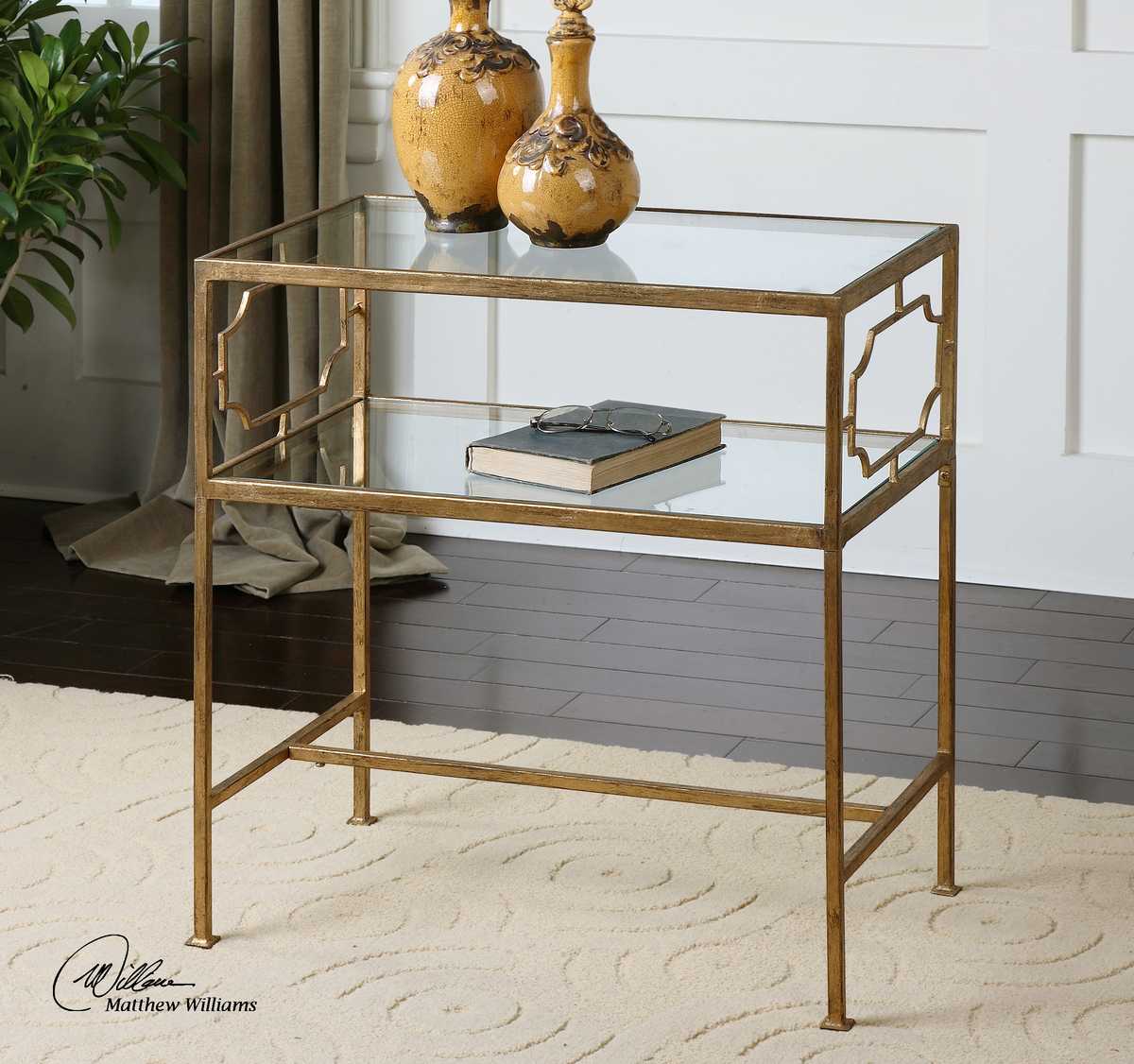 H&O × Geek Field _ ML SideTable Genell Side Table - Uttermost