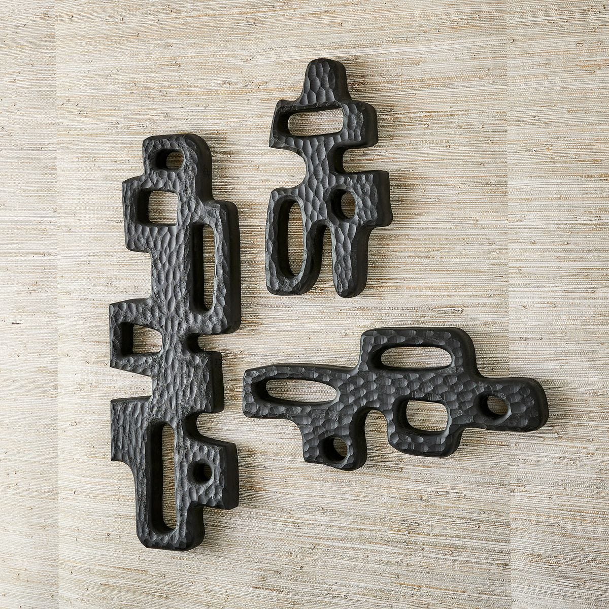 Chiseled Silhouette Wall Sculptures, S/2 - Uttermost