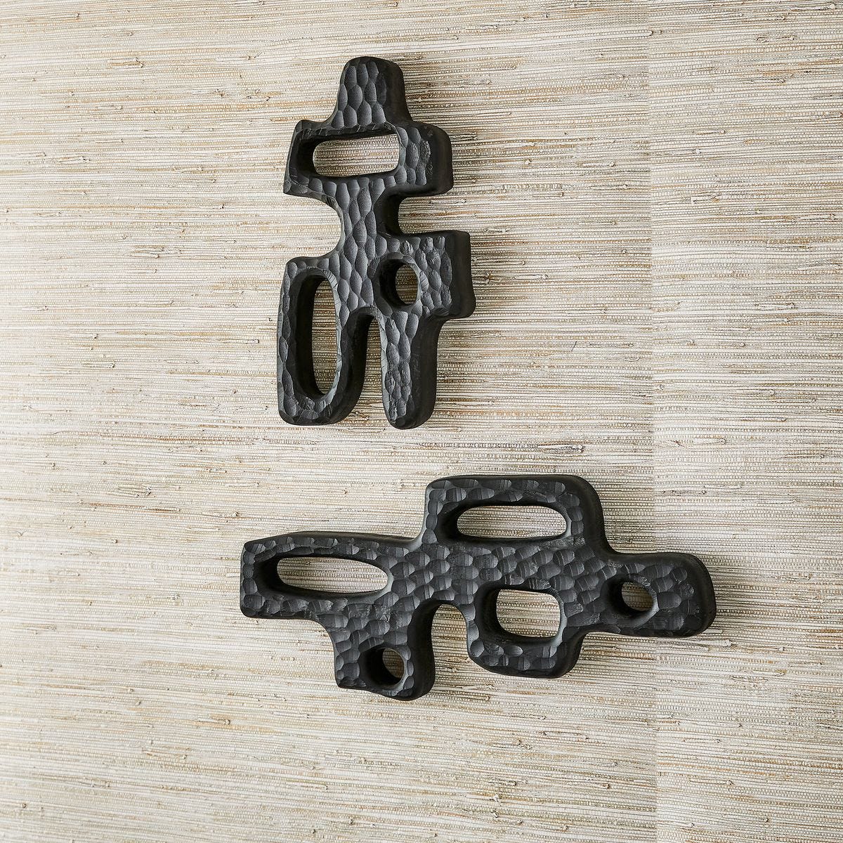 Chiseled Silhouette Wall Sculptures, S/2 - Uttermost