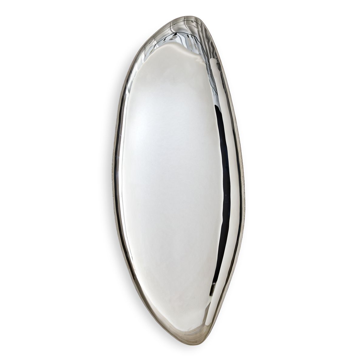 Jelly Bean Wall Sculpture - 42x18 Silver - Uttermost