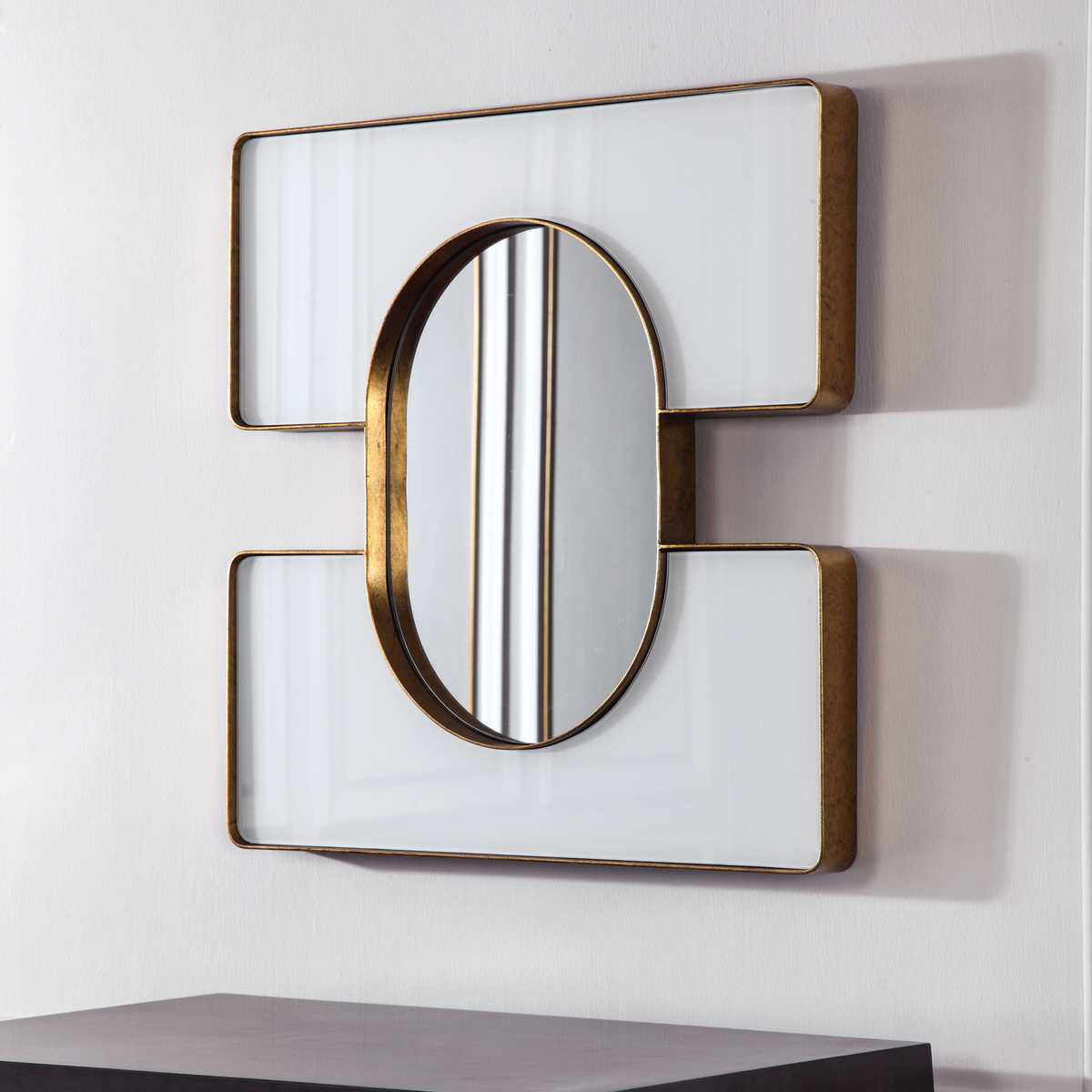 Embrace Square Mirror - 24x24 White - Uttermost
