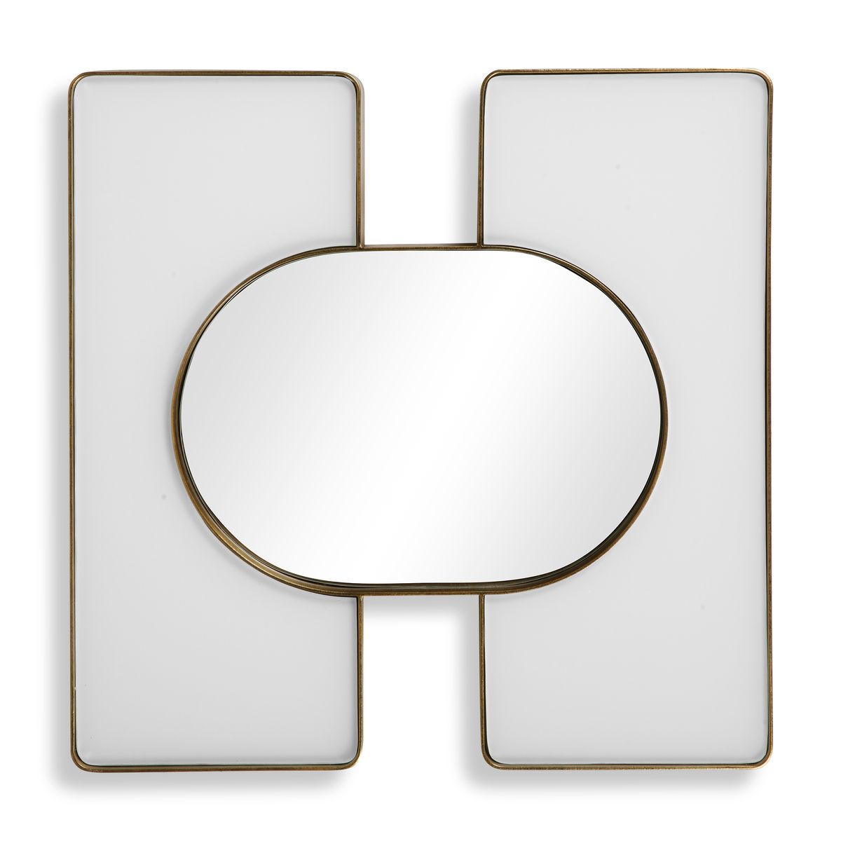 Embrace Square Mirror - 24x24 White - Uttermost