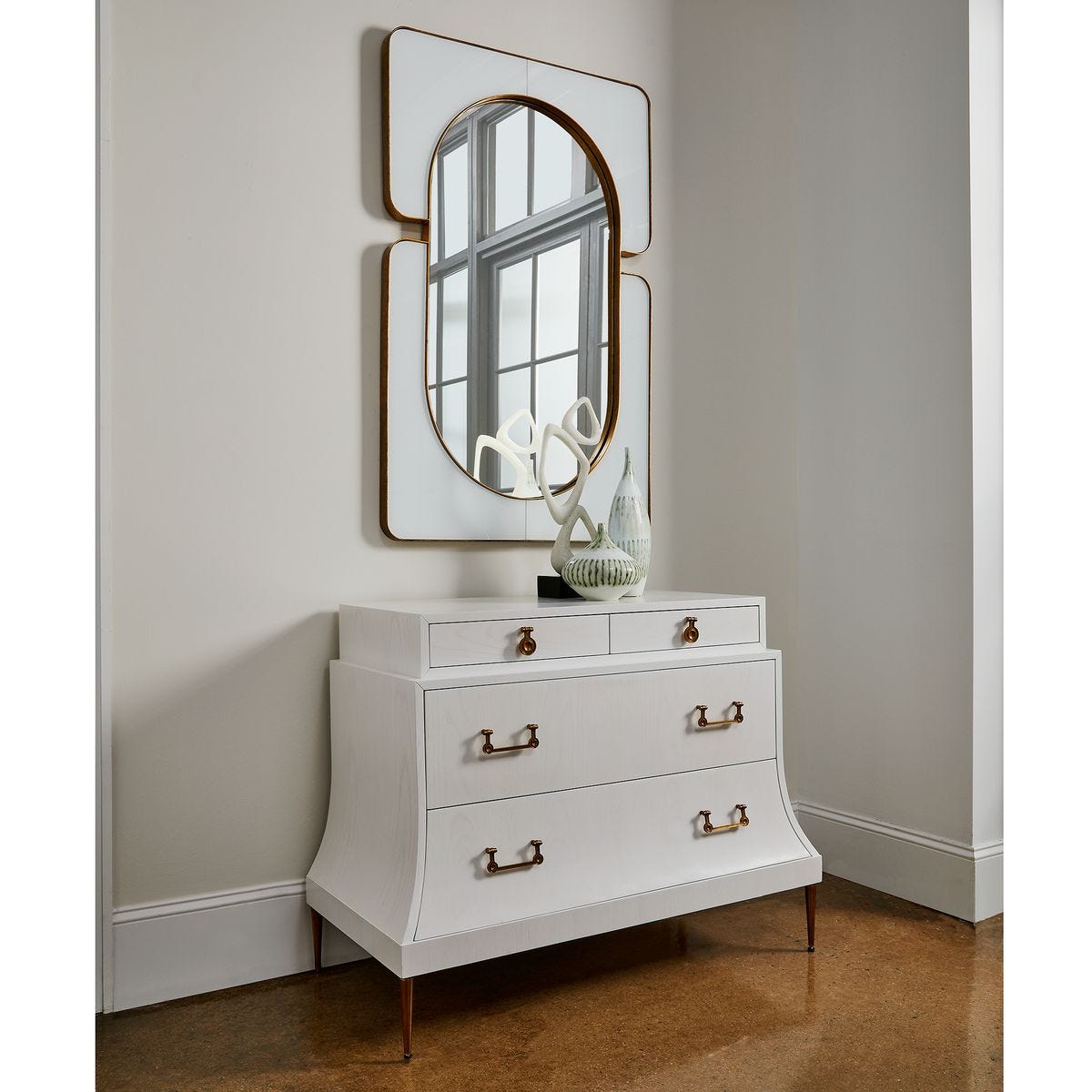 Embrace Mirror - White - Uttermost
