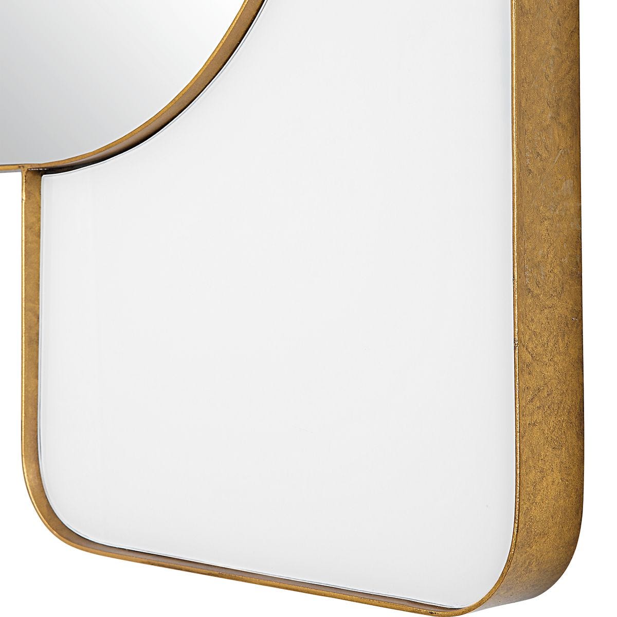 Embrace Square Mirror - 34x34 White - Revelation