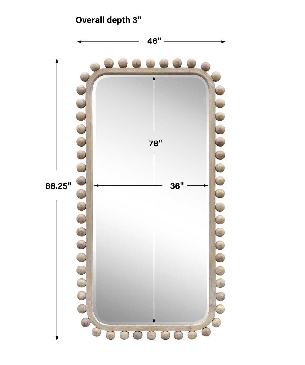 Brianza Mirror - 46x88 Natural - Uttermost