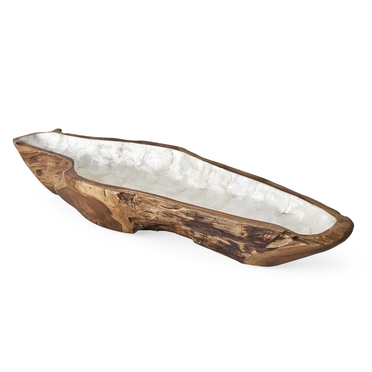 Pearl Forest Bowl - White Capiz - Revelation