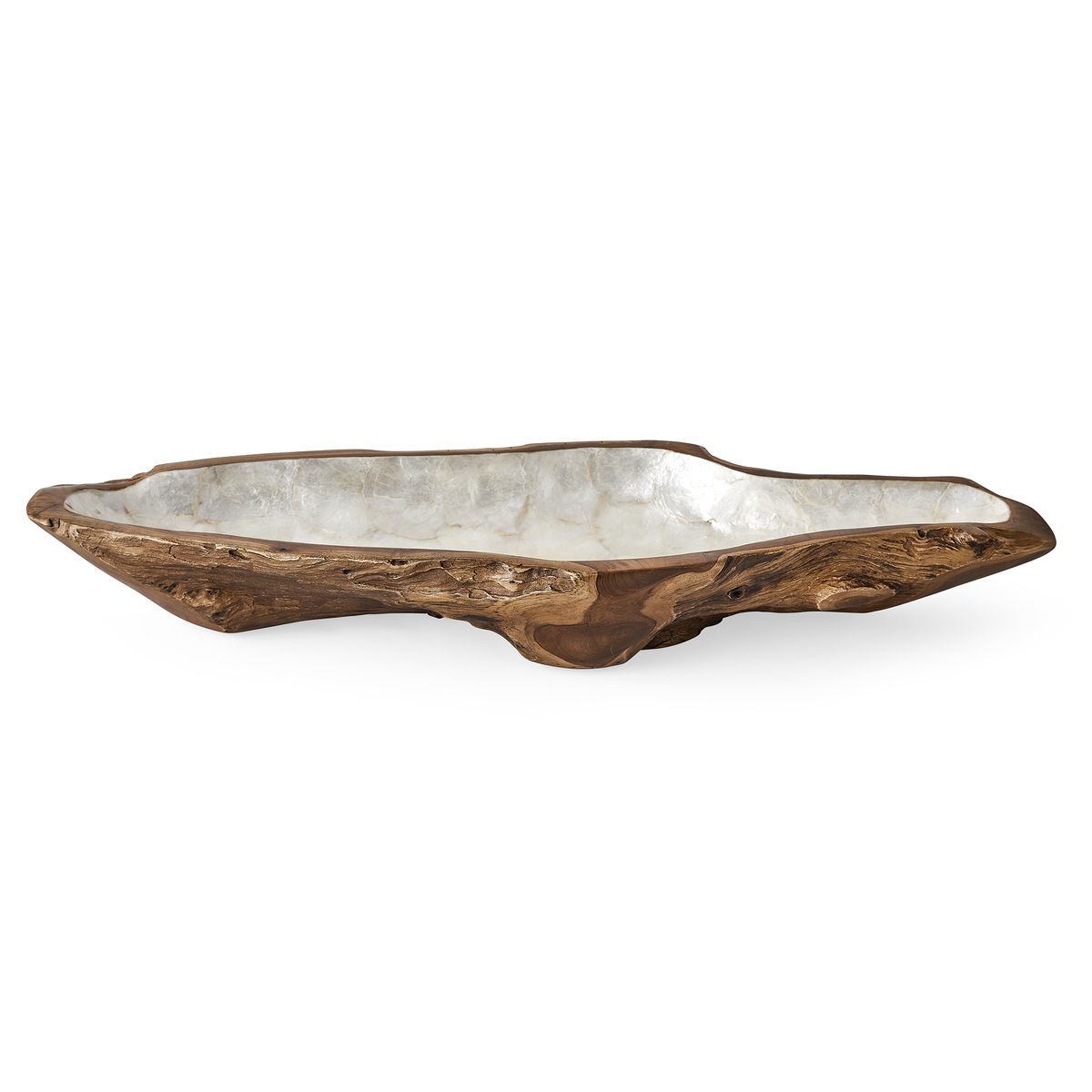 Pearl Forest Bowl - White Capiz - Revelation