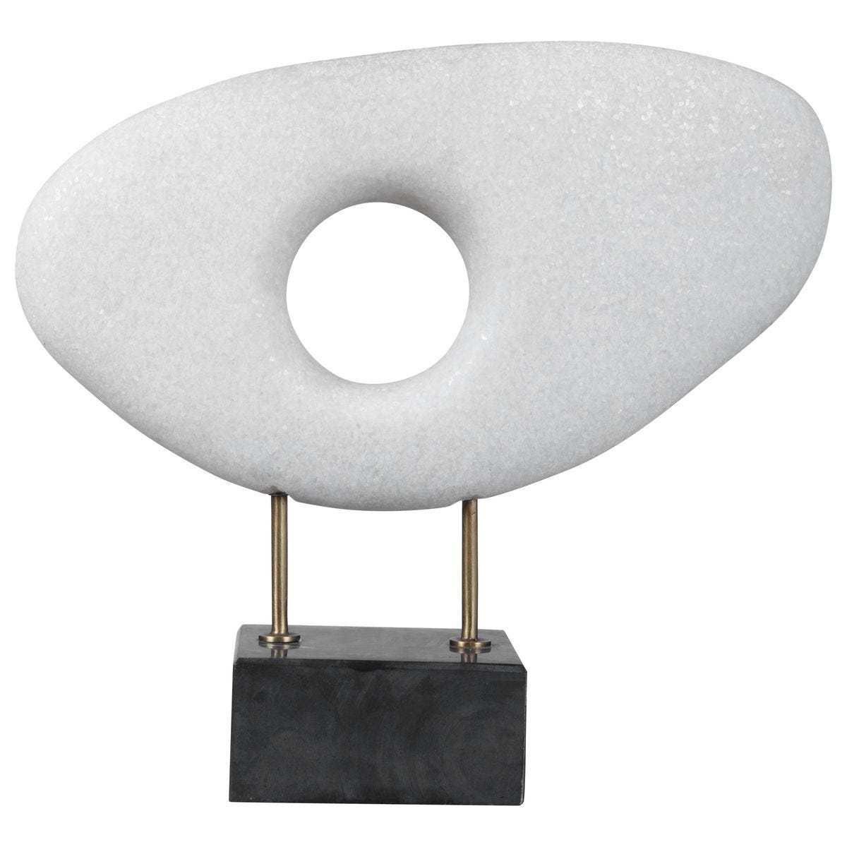 Minion Sculpture - Stone Reclining view 3
