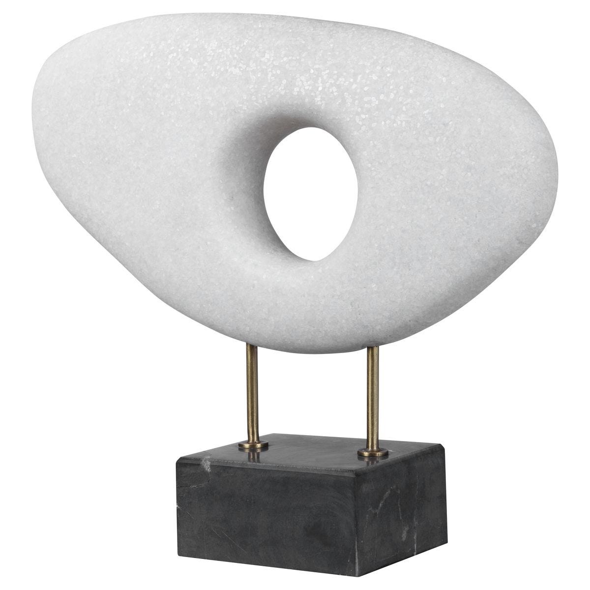Minion Sculpture - Stone Reclining view 4